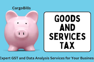provide gst filing, compliance, and data analysis services