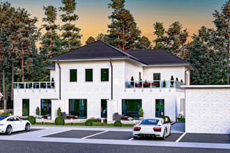 do interior design, 3d architectural design, exterior rendering, 3d floor plan