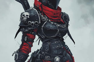 create your warhammer 40k character art