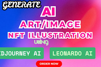 expertly create ai art ai photo ai image nft illustration using midjourney ai