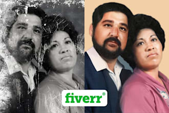 restore old photos, colorize old photo , picture restoration