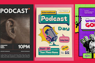 create podcast cover art, cartoon mixtape, cartoon album cover, cartoon mixtape