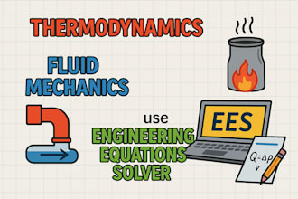do thermodynamics, fluid mechanics, use ees sofware