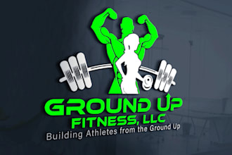 gym, fitness, health and sports logo design