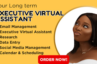 be your personal executive virtual assistant for long term support