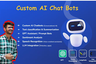 develop custom ai chatbot using langchain and gpt