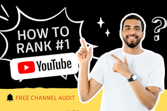 be your youtube channel manager and SEO expert