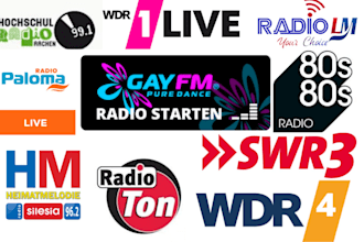 broadcast your music professionally on german radio