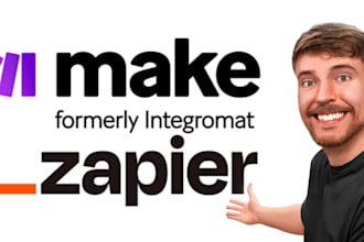 automate your workflows with make com, zapier seamlessly
