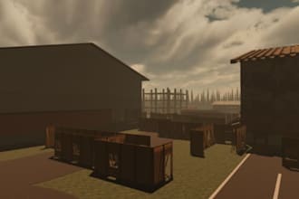 create a realistic roblox map, model, pack, and mesh