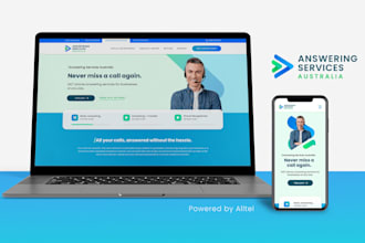 design or redesign a conversion focused website for you