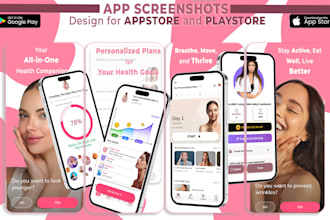 design the best app store and play store screenshot designs