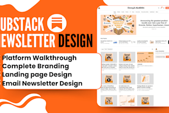 coach you through substack, do your substack newsletter, make substack branding