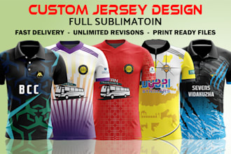 design   sublimation jerseys sportswear t shirt and uniforms