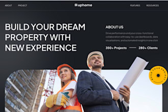 build construction website roofing website and hvac website with wordpress