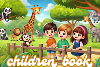 design illustrates draw children book story book kid illustration picture book