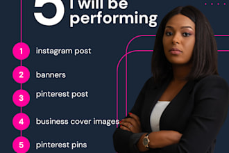 design amazing instagram and pinterest post graphics