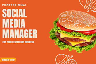 do social media marketing and meta ads campaigns for your restaurant
