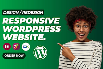 develop clean responsive wordpress website for business, real estate