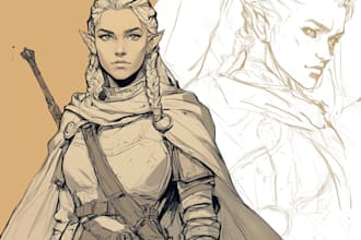 create d and d character art and dnd character art