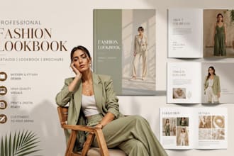 design fashion lookbook magazine brand lookbook flipbook digital lookbook design
