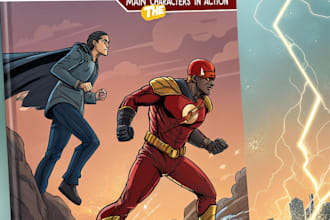 do  comic cover page design