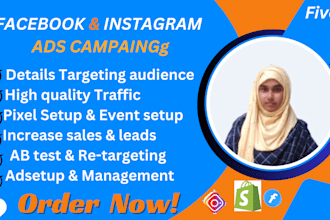 run facebook ads and google ads