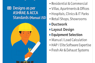 do professional hvac design and load calculation