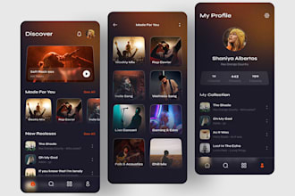 develop music streaming app, music streaming website, live streaming app