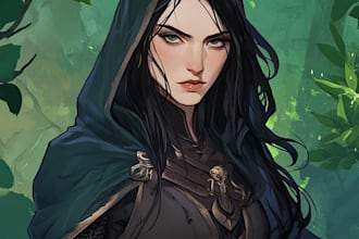 make a amazing dnd party d and d character for you