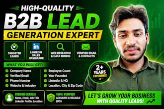 linkedin sales navigator specialist for b2b leads