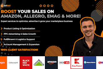 give expert marketplace services for amazon, kaufland, and allegro