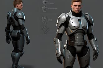 design your sci fi and star wars character