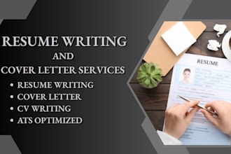 write upgrade your resume, CV and cover letter professionally