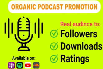 do targeted spotify podcast promotion to USA,UK audience to increase subscribers