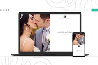 design and redesgn a pixieset website for your clients photography