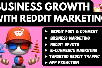 increase ecommerce store sales iptv business website via reddit post management