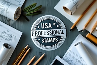 provide certified architectural design, review, structural engineering stamps
