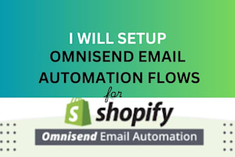 setup omnisend automation flows klaviyo setup omnisend for shopify ecommerce