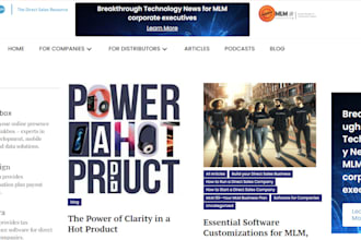 create MLM software and MLM website with any smart contract