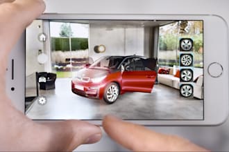 develop ar automotive app car VR app VR training app VR vehicle app car store