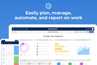 automate workflows and build custom dashboards in asana and smartsheet