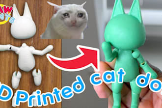 sculpt 3d articulated model 3d beds toy 3d doll flexi model for 3d print