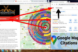do 97700 google maps citations for local SEO and gmb ranking
