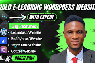 do lms educational website elearning website buddyboss website, kajabi website