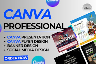 design canva flyer canva presentation canva website and canva templates
