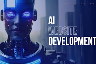 design premium ai website development