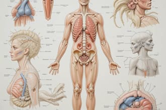 illustrate custom realistic medical art for commercial use