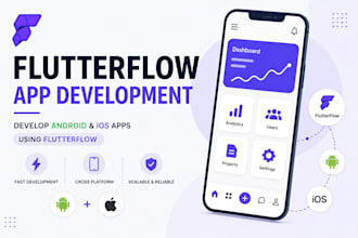 build or modify flutterflow mobile apps for ios and android