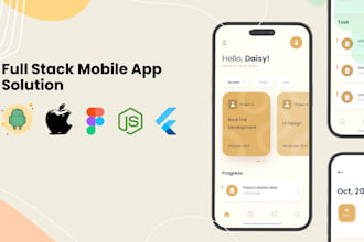 do android, ios mobile app, backend rest apis, and admin panel native or hybrid